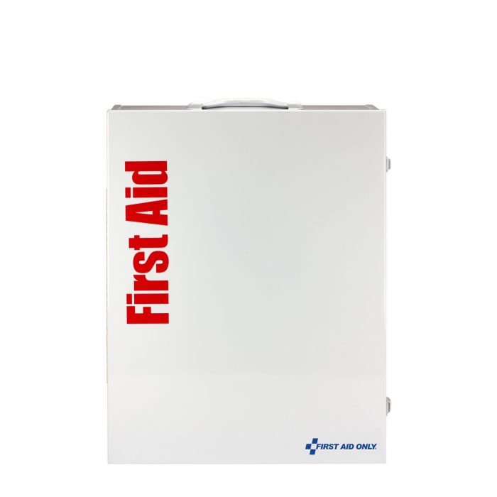 First Aid Only 150-Person XL Metal SmartCompliance Food Service Cabinet with Medication