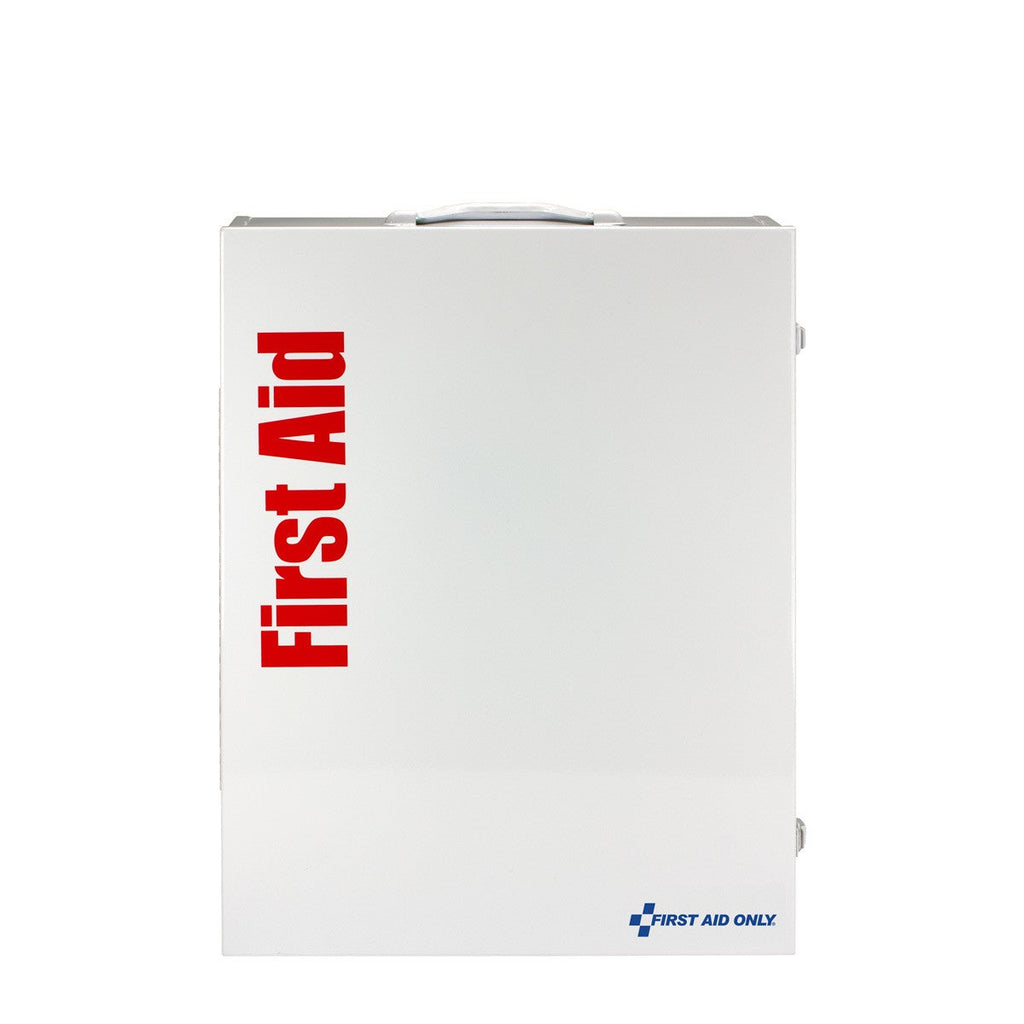 First Aid Only 150-Person XL Metal SmartCompliance Food Service Cabinet | Custom Logo & Medication-Free