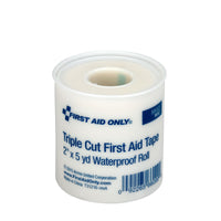 First Aid Only 2" Triple Cut Waterproof First Aid Tape, 6 Per Box