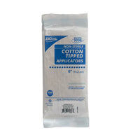 First Aid Only Cotton Tipped Applicators, 6" Wood Shaft, 100 Per Bag