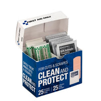 First Aid Only Clean and Protect Wound Care Kit(Pack of 50)