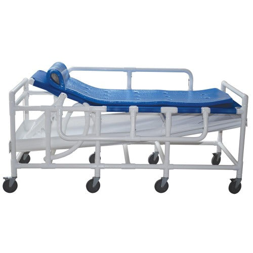 Convaquip 910 Series Bariatric Shower Gurney | 900 lbs Capacity Hygiene Transport