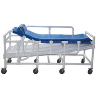 ConvaQuip Bariatric Shower Gurney with Drain Pan and Hose
