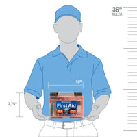 First Aid Only 118-Piece Clear Front Cover First Aid Kit, Plastic Case, 118 Pieces(Pack of 20)