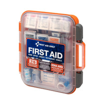 First Aid Only 50 Person ANSI A+ 216 Piece First Aid Kit, Plastic