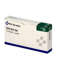 First Aid Only Anti-Itch Gel, 12 Per Box (Pack of 750