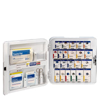 First Aid Only SmartCompliance Complete First Aid Plastic Cabinet Without Meds, ANSI Compliant