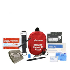 First Aid Only Smart Compliance Complete Bleeding Control Cabinet - Deluxe Pro