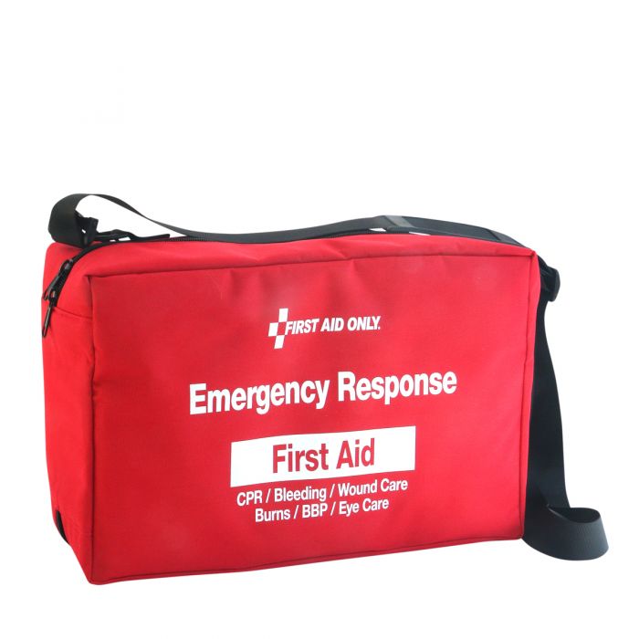 First Aid Only Emergency Response Bag - Professional Trauma and Medical Stabilization Kit