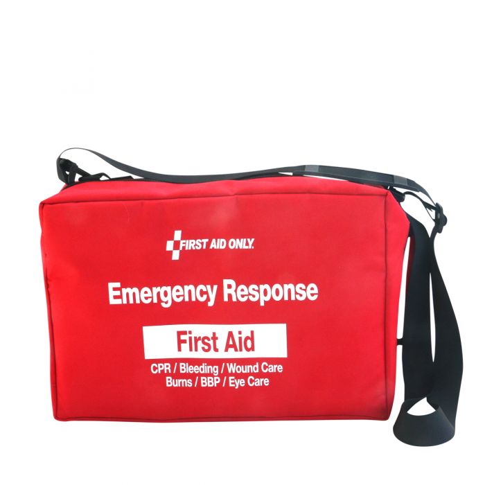 First Aid Only Emergency Response Bag - Professional Trauma and Medical Stabilization Kit