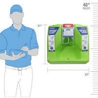 First Aid Only 16-Gallon Gravity Fed Eyewash Station (Pack of )