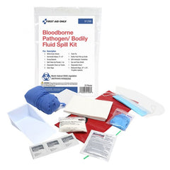 First Aid Only Bloodborne Pathogen/Bodily Fluid Spill Kit, Zippy Bag