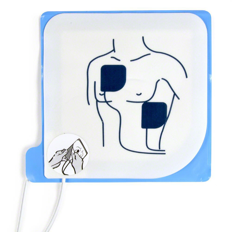 Cardiac Science Powerheart G3 Adult Defibrillation Pads | Non-Polarized Intellisense Electrodes