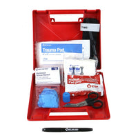 First Aid Only Bleeding Control Wall Station Standard Kit(Pack of 6)