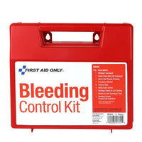 First Aid Only Bleeding Control Wall Station Basic Kit(Pack of 6)
