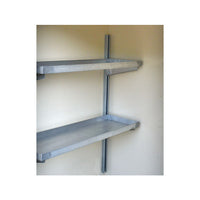 Justrite Shelving, 2-Tier For 2 And 4 Drum Lockers