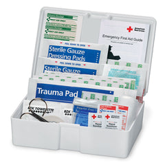 First Aid Only American Red Cross Family First Aid Plastic Kit