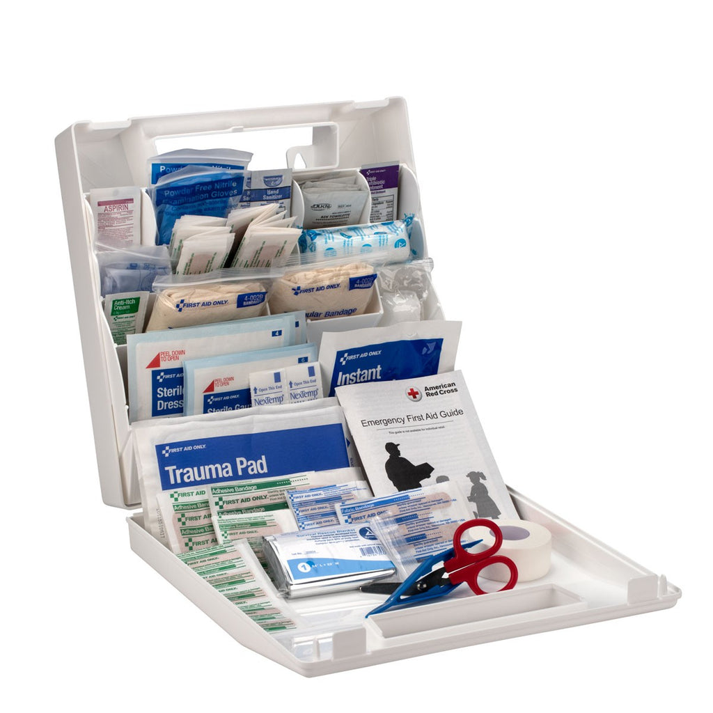 First Aid Only American Red Cross Deluxe Family First Aid Kit, Plastic Case