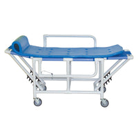 MJM Folding Shower Gurney, 350 lb Capacity