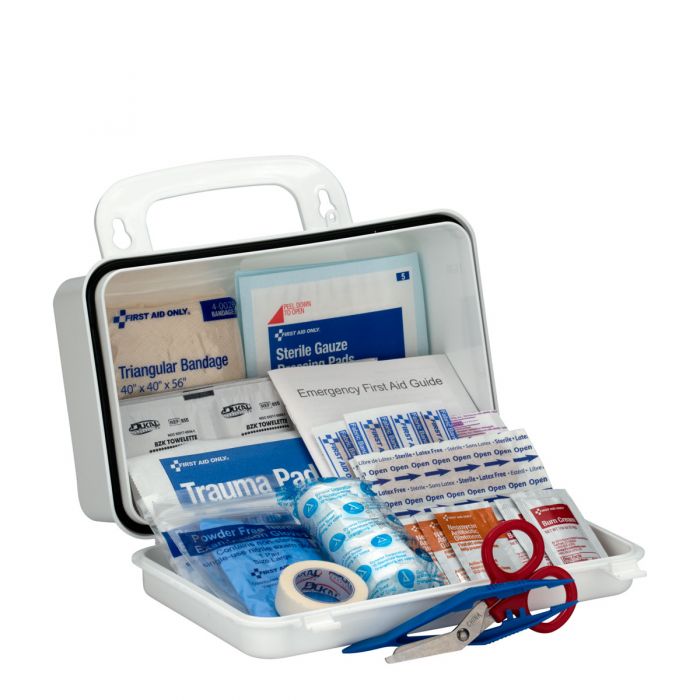 First Aid Only 10 Person OSHA Contractor First Aid Kit, Plastic Case