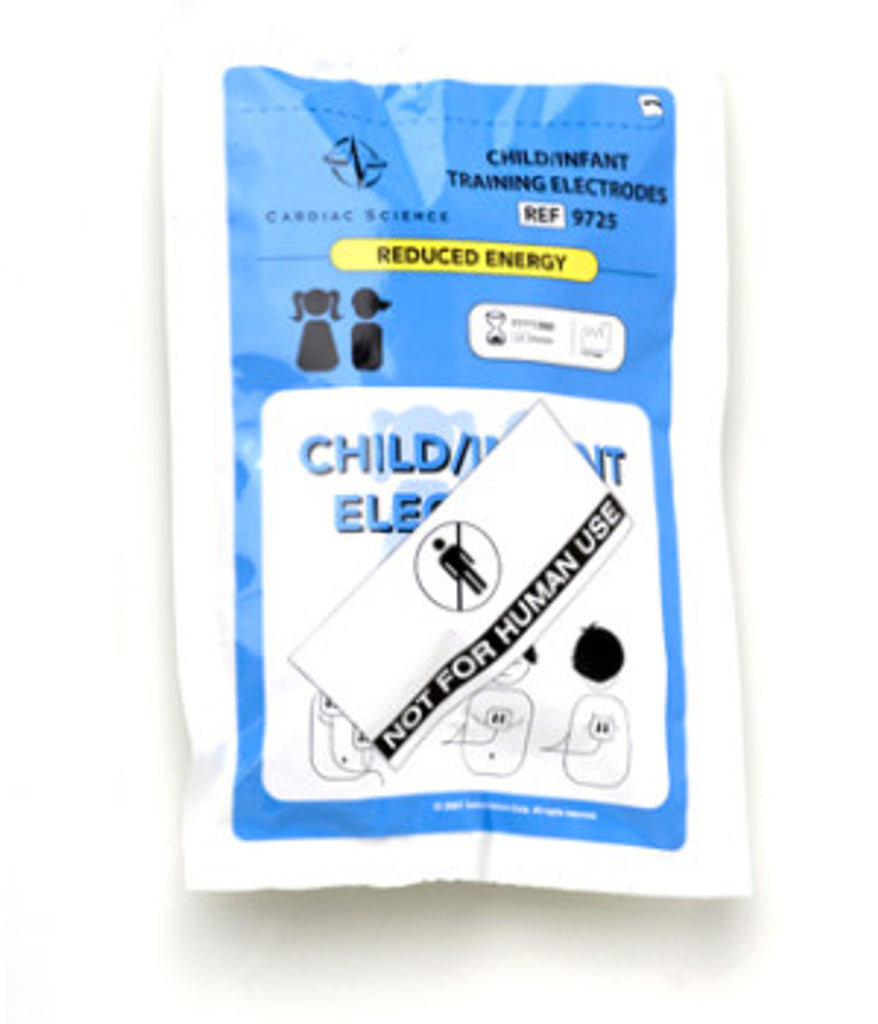Cardiac Science Pediatric TRAINING Electrode Pads
