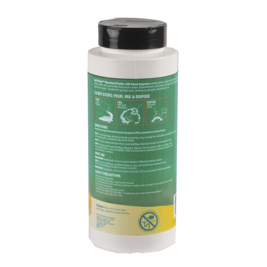First Aid Only Spill Magic 25 oz Lemon Scented Spill Clean Up Shaker