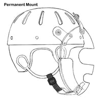 Danmar Products 9822 Hard Shell Helmet with Face Guard