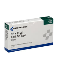 First Aid Only 1/2" x 10 Yd. First Aid Tape Roll, 2 Per Box(Pack of 100)