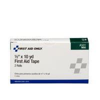 First Aid Only 1/2" x 10 Yd. First Aid Tape Roll, 2 Per Box(Pack of 100)