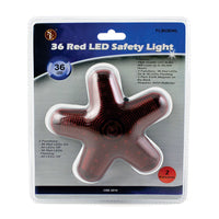 36 LED Automobile Safety Star Light with Magnet (6-Pack)