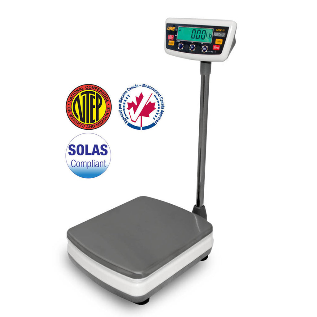 UWE APM-150 Industrial Bench Scale, Class III (300 lbs. Capacity)