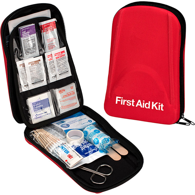 First Aid Only On-the-Go First Aid Kit | 85-Piece Fabric Pouch