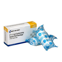 First Aid Only 2"x 5 yd. Conforming Gauze Roll, 2 Per Box