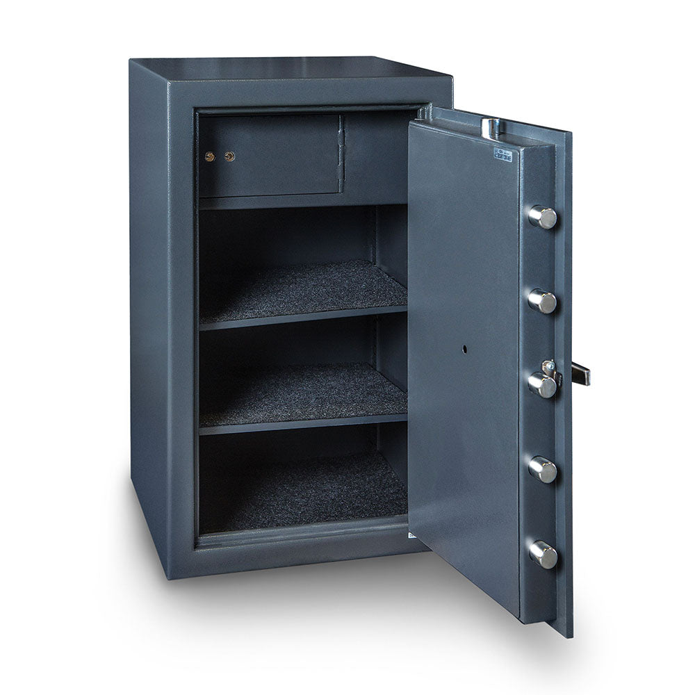 Hollon Safe B-Rated Cash Safe for Secure Professional Deposits