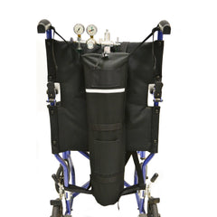 Diestco O2 E-Tank Holder for Wheelchairs with Push Handles