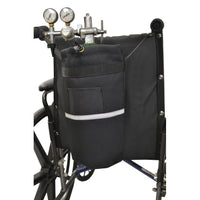 Diestco O2 D-Tank Holder for Wheelchairs with Push Handles