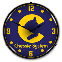 Chessie System Railroad 14" LED Wall Clock