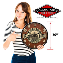 Baltimore & Ohio Railroad 14" LED Wall Clock
