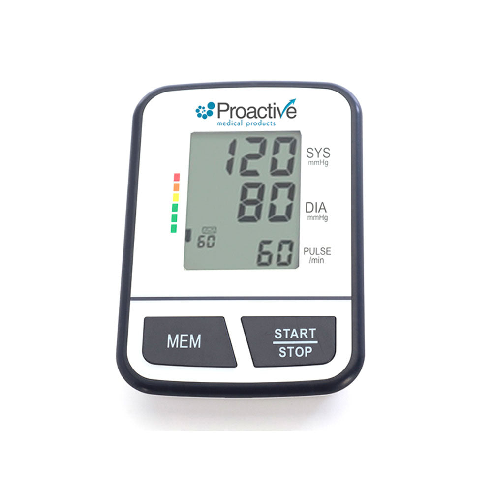 Proactive Medical Protekt-BP Upper Arm Blood Pressure Monitor with Digital Diagnostic Pulse Reading