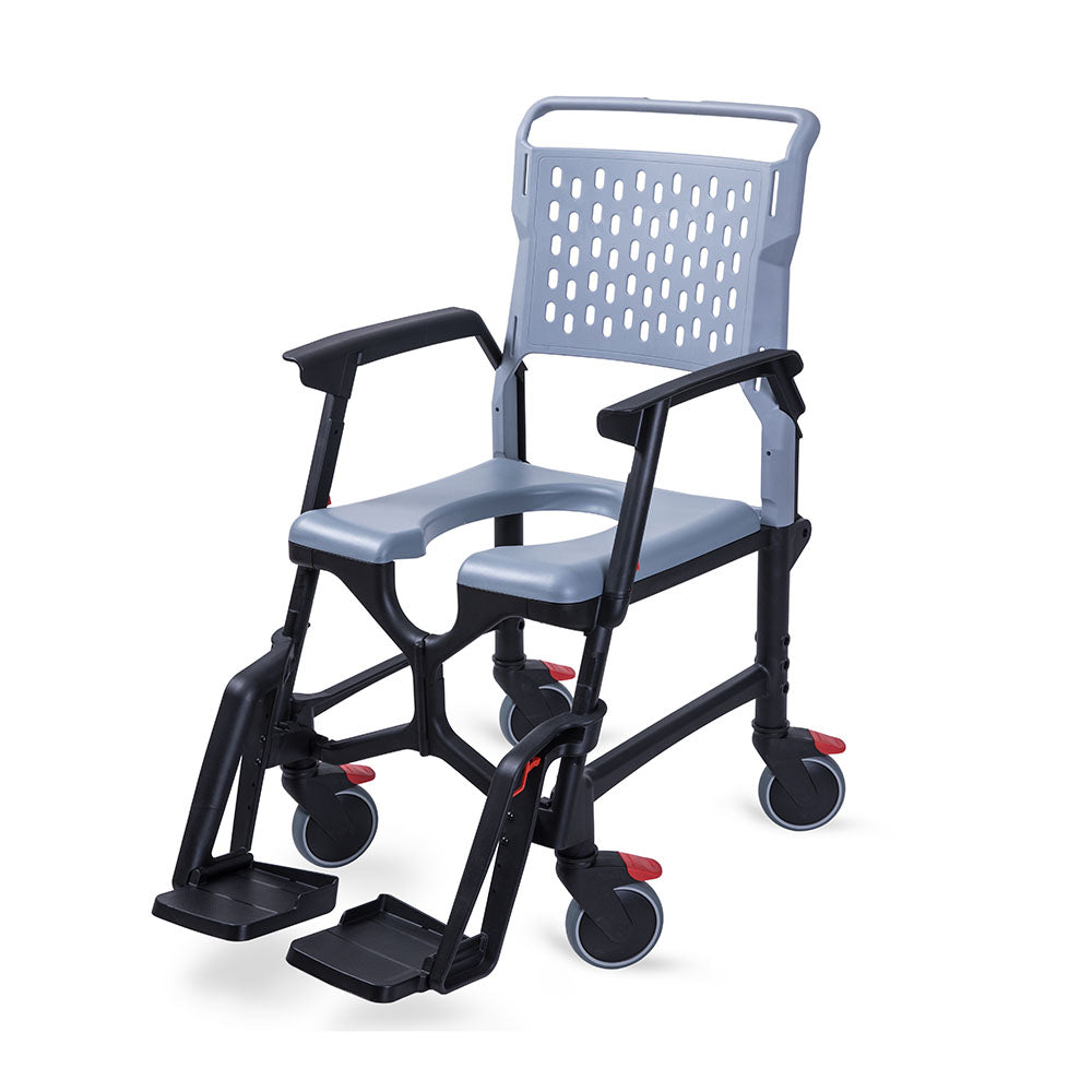 BathMobile Lightweight Travel Shower Commode Chair