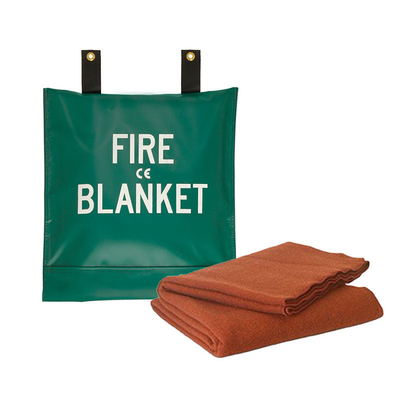 Junkin JSA-1003 Fiberglass Fire Blanket for High-Temperature Industrial Suppression