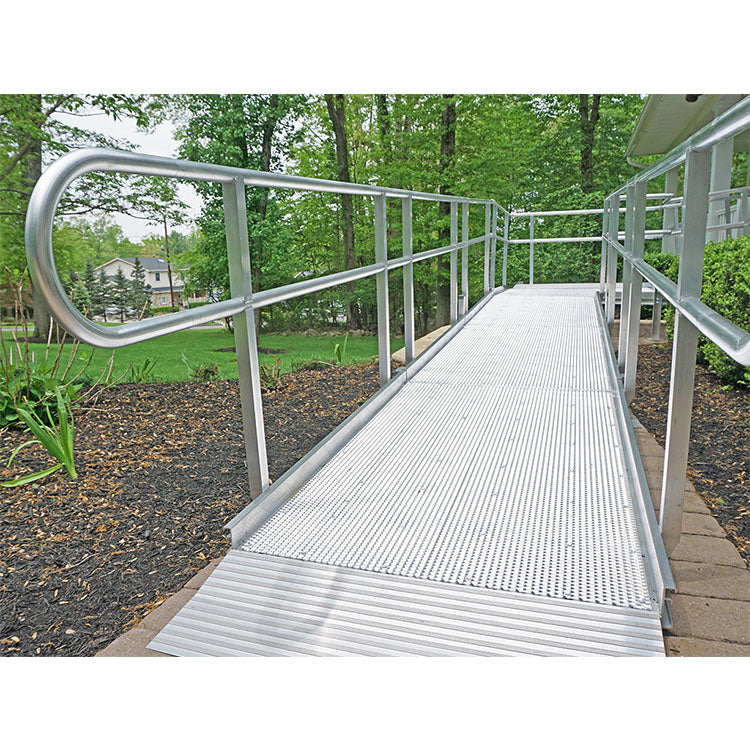 National Ramp Breeze Series – Open Mesh Aluminum Wheelchair Ramp