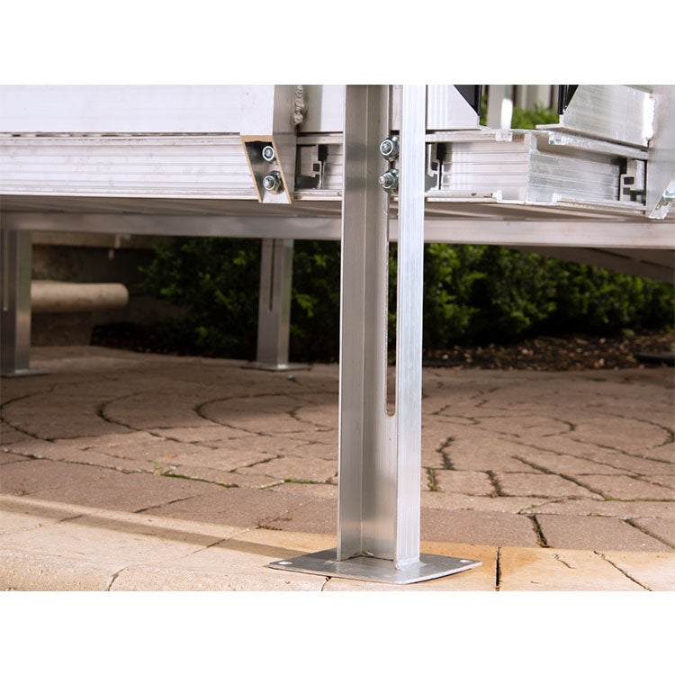 National Ramp Breeze Series – Open Mesh Aluminum Wheelchair Ramp