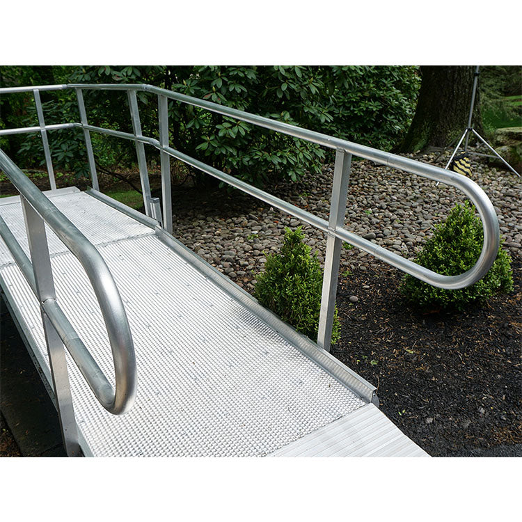 National Ramp Breeze Series – Open Mesh Aluminum Wheelchair Ramp