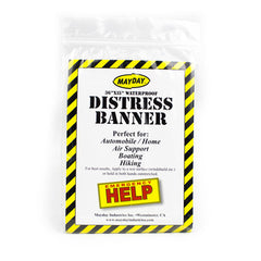 MayDay Distress Banner with Poly Bag
