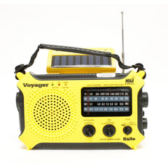 Mayday The Voyager Solar AM/FM/SW/NOAA Weather Band Radio Flashlight