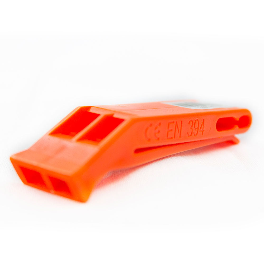 MayDay 10210 Pealess Plastic Floating Whistle - High-Visibility Emergency Signaling Device