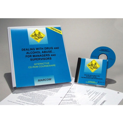 MARCOM Dealing with Drug and Alcohol Abuse for Managers and Supervisors in Construction Environments DVD Training Program