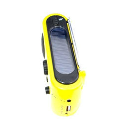 MayDay "The Element" Solar/Dynamo AM/FM Radio with NOAA Weather Alerts