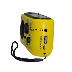 MayDay "The Element" Solar/Dynamo AM/FM Radio with NOAA Weather Alerts